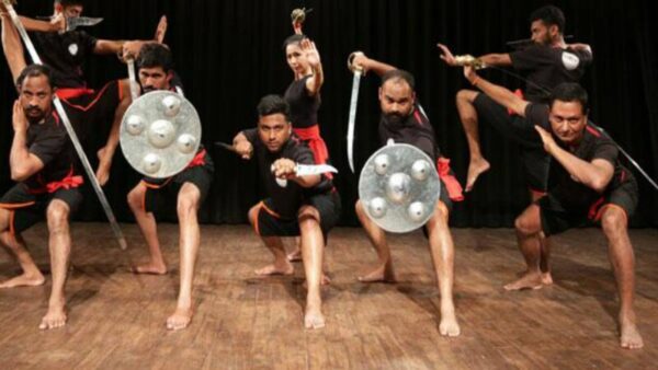 kalaripayattu stage show team